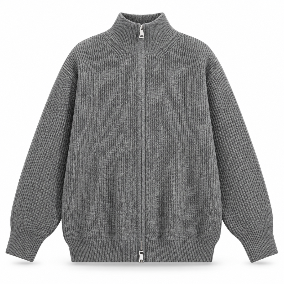 Alderwick Ribbed Full-Zip Cardigan