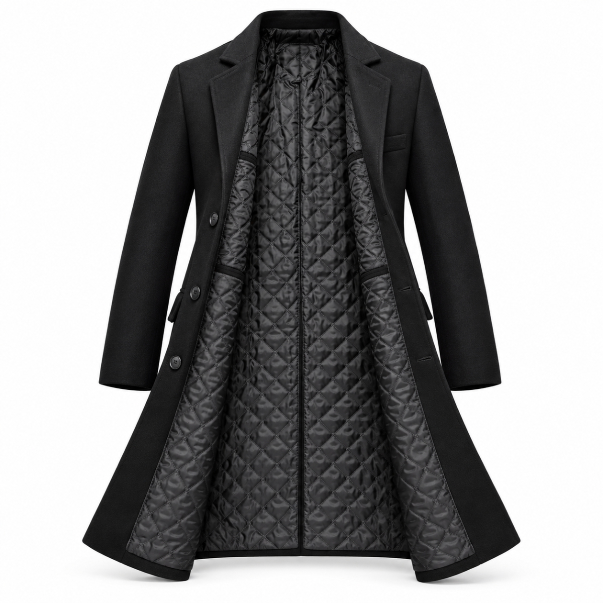 Bramwell Wool Overcoat