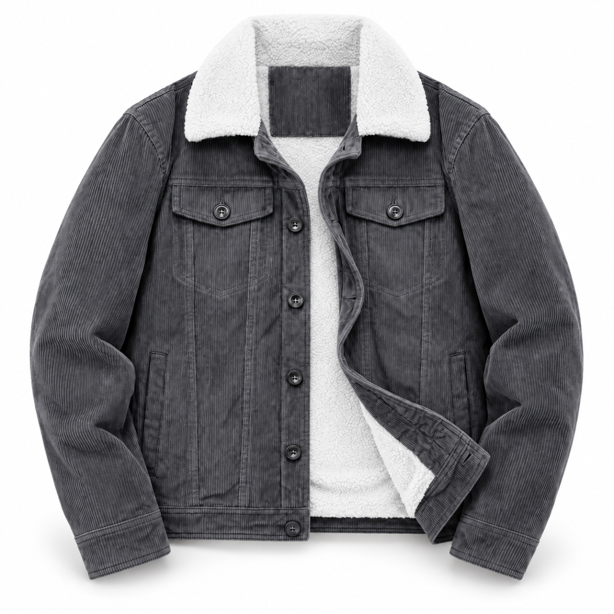 Wycliffe Sherpa-Lined Corduroy Jacket