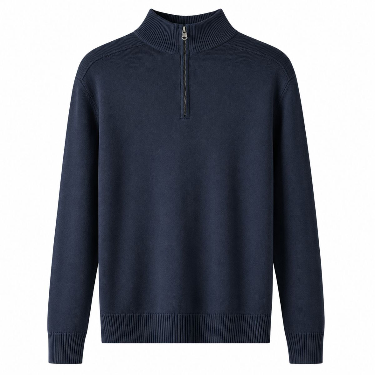 Kaschmir Merino Luxe Reißverschluss
