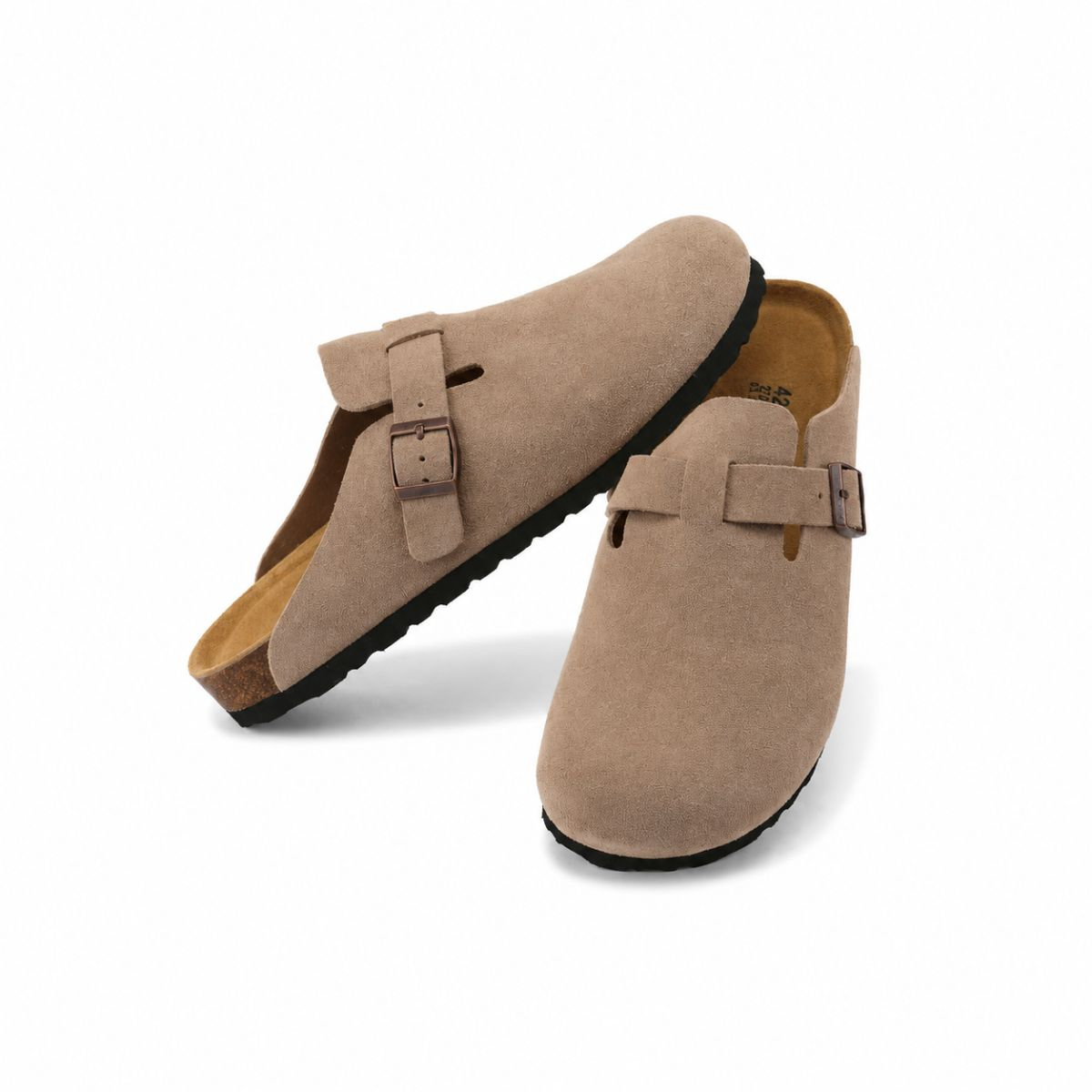 Verona Sandalen – Wildleder Clogs