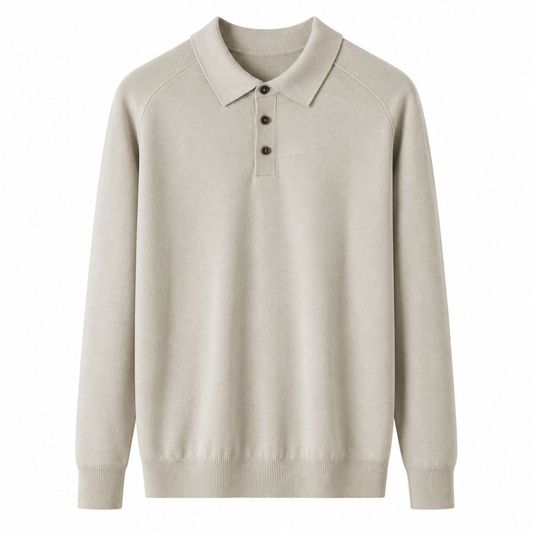 Polo aus 100 % Premium-Wolle