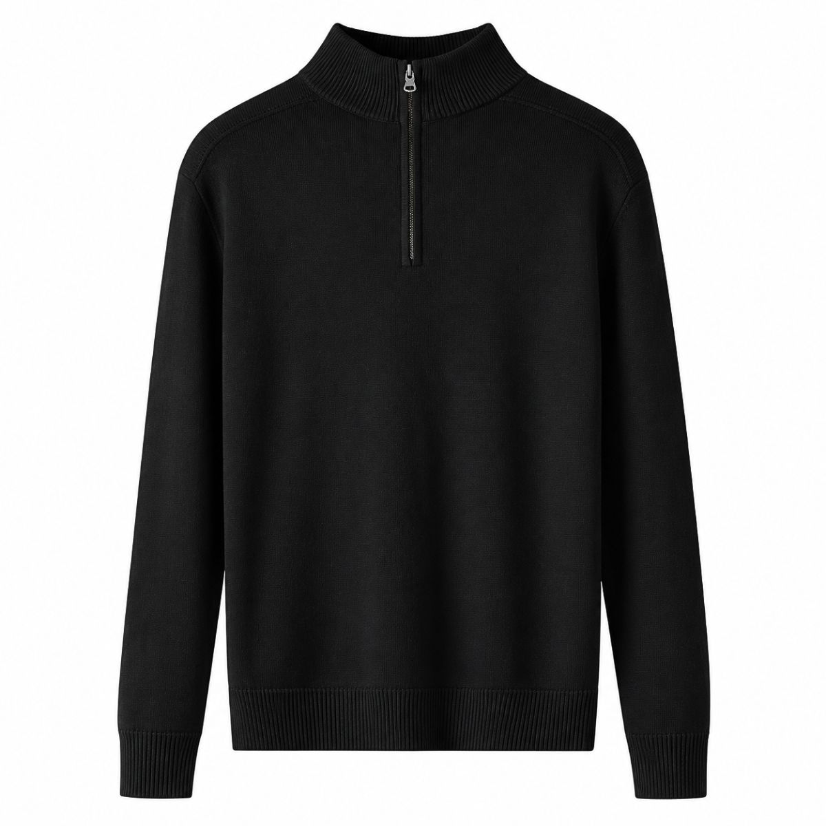 Kaschmir Merino Luxe Reißverschluss