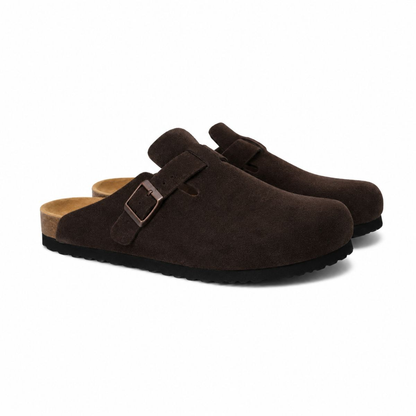 Verona Sandalen – Wildleder Clogs
