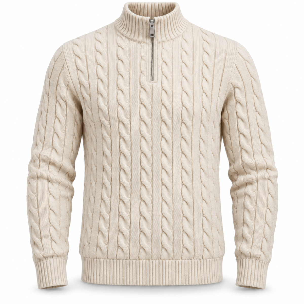 Arden Cable Knit Quarter-Zip
