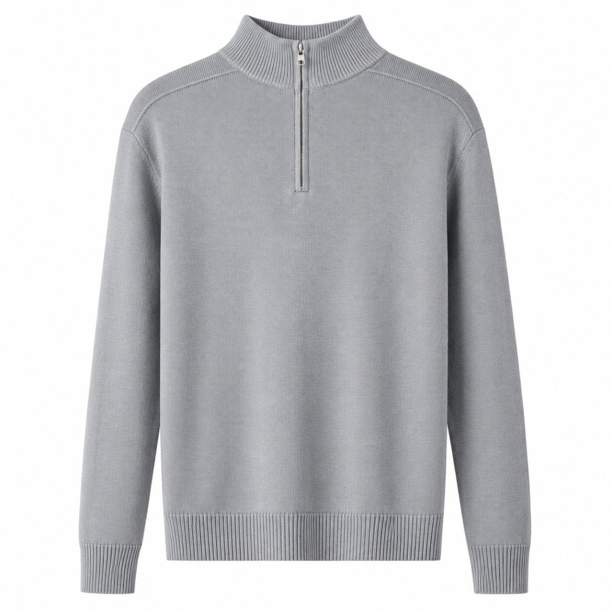 Kaschmir Merino Luxe Reißverschluss
