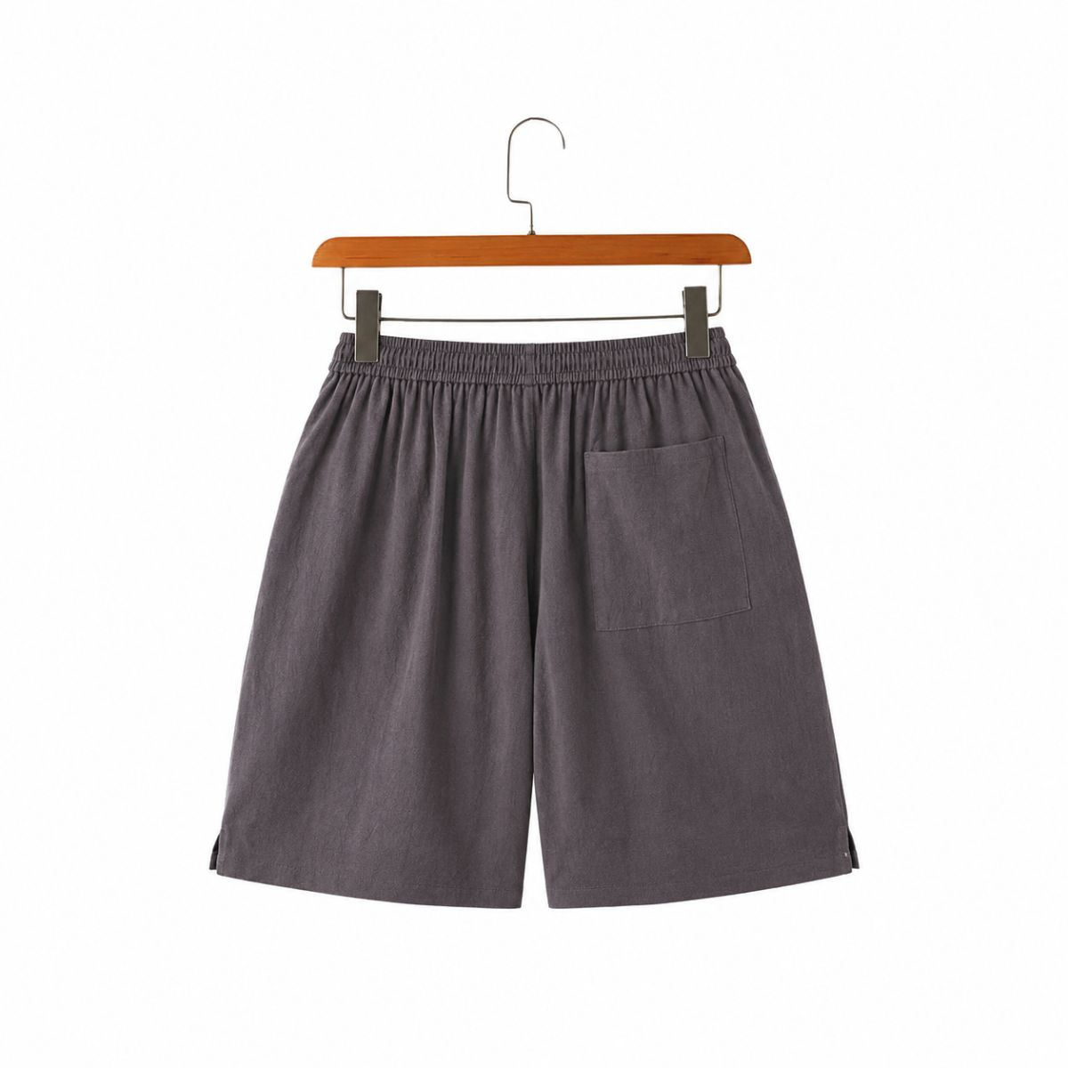 Solvane - Leinen-Shorts mit Kordelzug