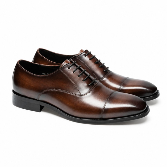 Monaco Klassische Lederschuhe mit Modernem Finish