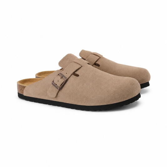 Verona Sandalen – Wildleder Clogs