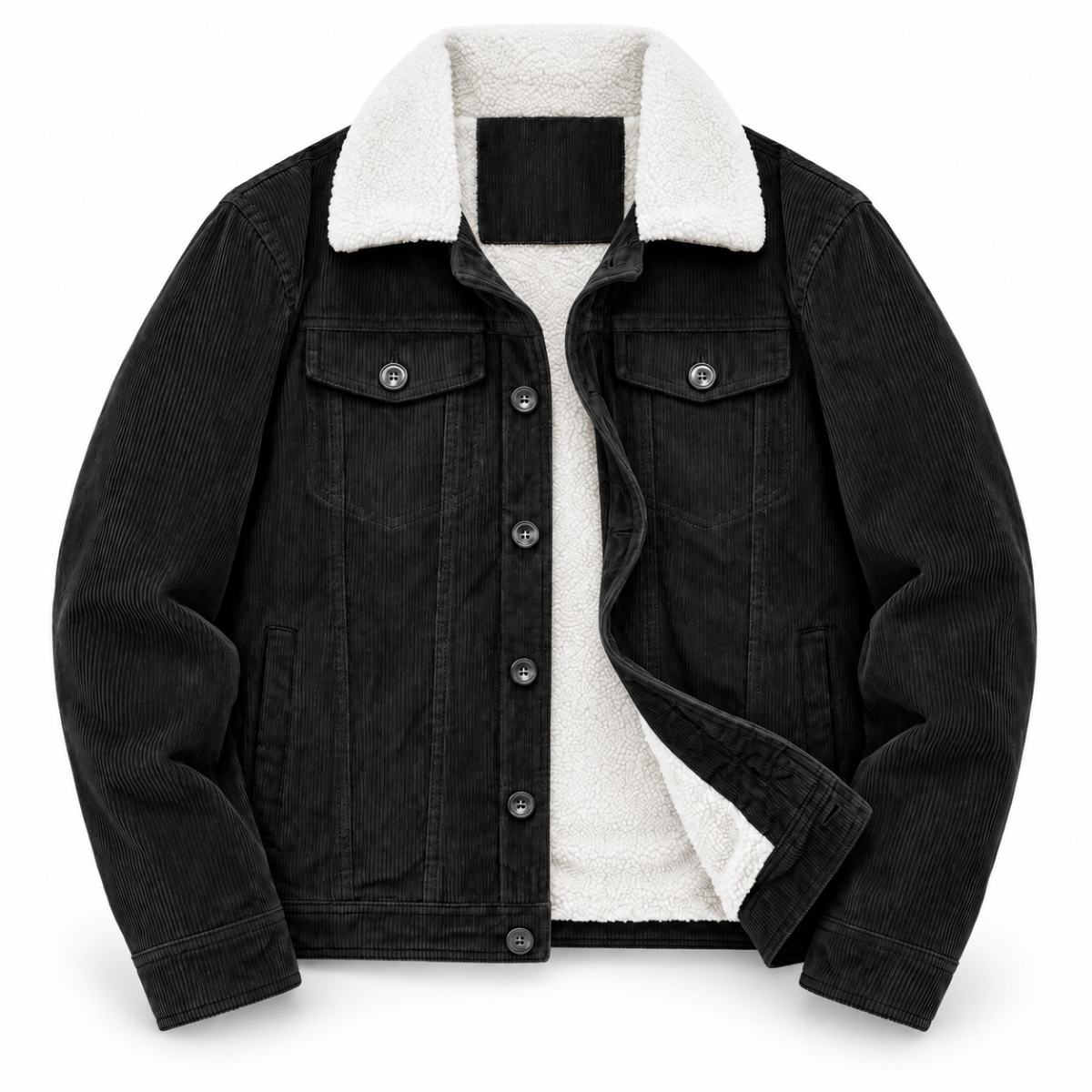 Wycliffe Sherpa-Lined Corduroy Jacket