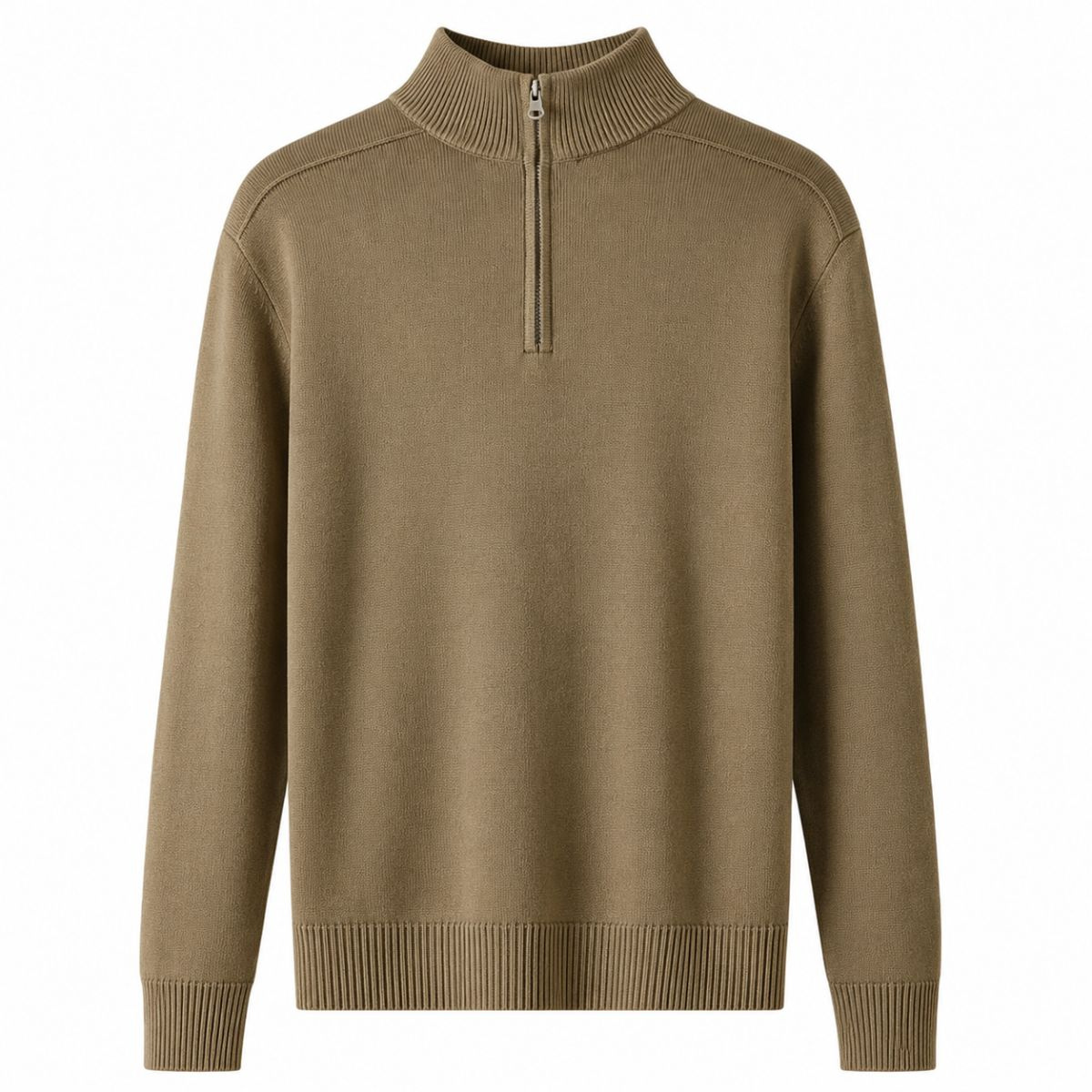 Kaschmir Merino Luxe Reißverschluss