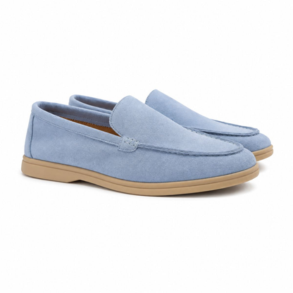 Laurent-Slipper aus Veloursleder