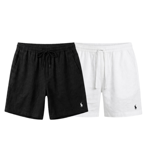 [1 KAUFEN, 2 BEKOMMEN] Premium zeitlose Leinen-Shorts