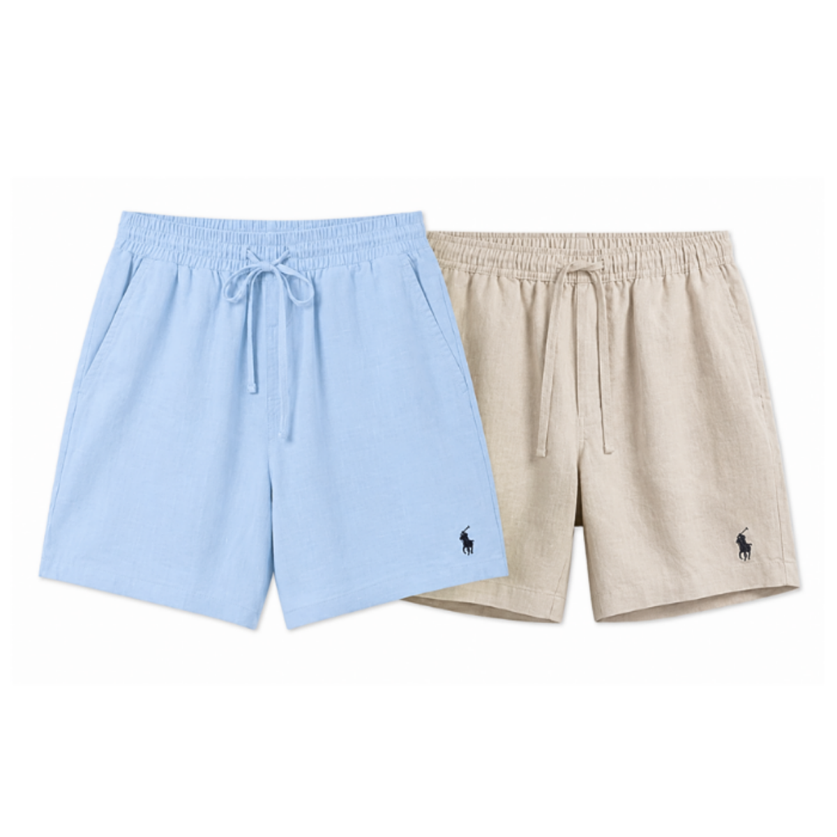 [1 KAUFEN, 2 BEKOMMEN] Premium zeitlose Leinen-Shorts