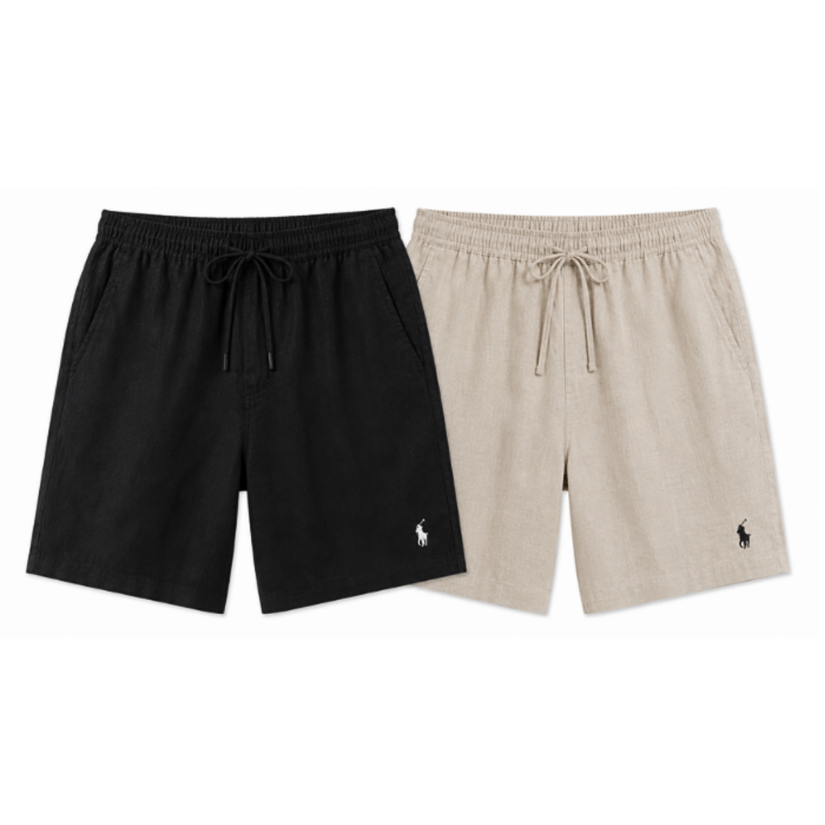[1 KAUFEN, 2 BEKOMMEN] Premium zeitlose Leinen-Shorts