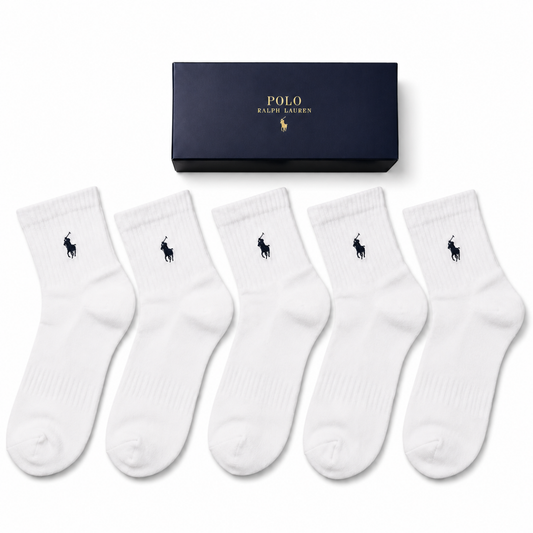 5er-Pack RL Baumwoll-Socken Box